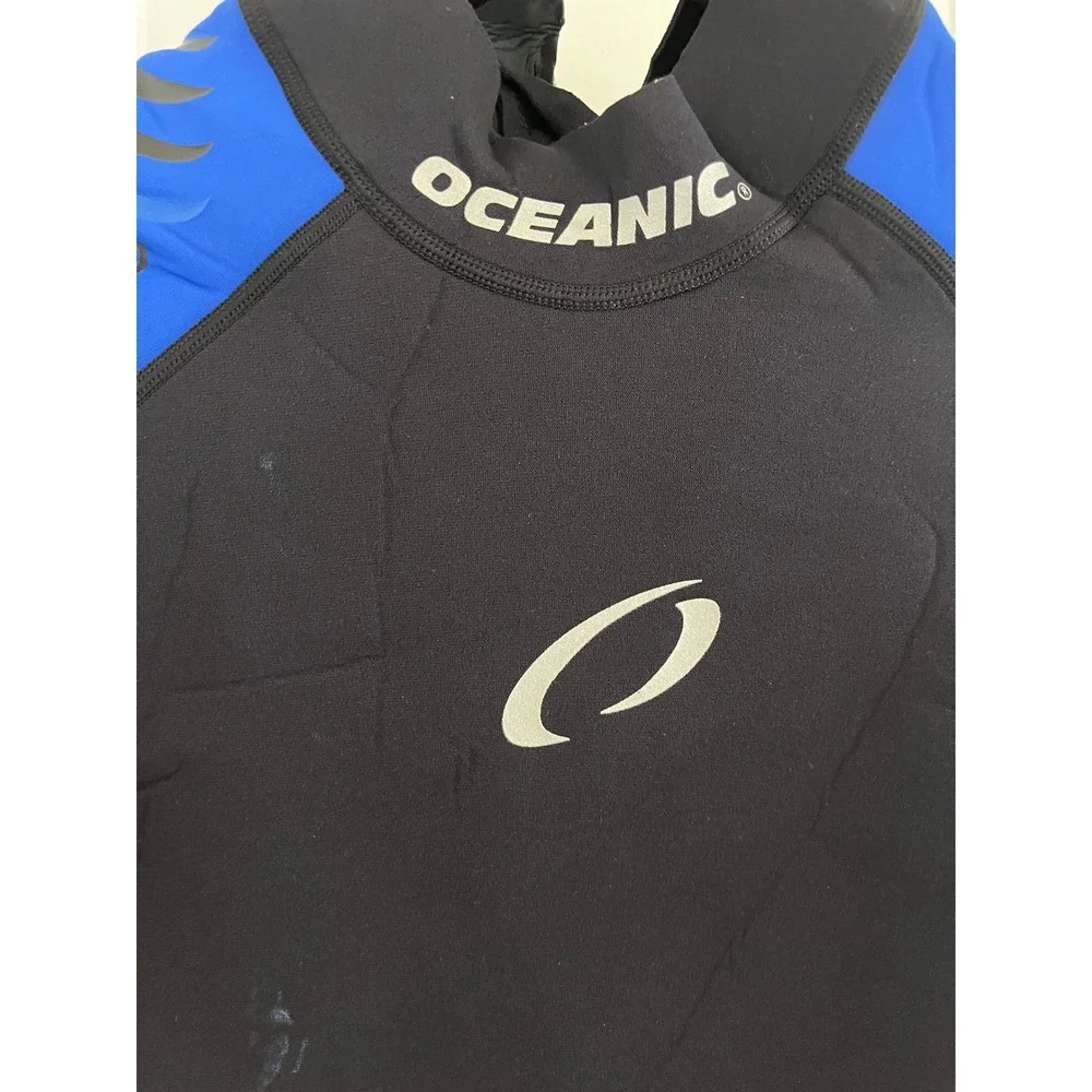 Oceanic‎ Ultra 2.0 Shorty Wetsuit Black Blue Neoprene Scuba